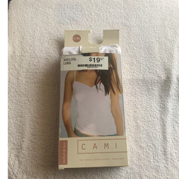 Women's Cami White L/XL New NOS Base Layer - Blue Star Clothing - Picture 1 of 3